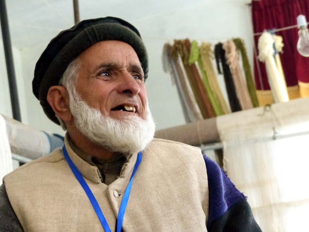 Ghullam Mohammad, head of the family that rescued Ehsan in 1997. He is a local community leader and helps to oversee the Bunyaad activities in Jared.